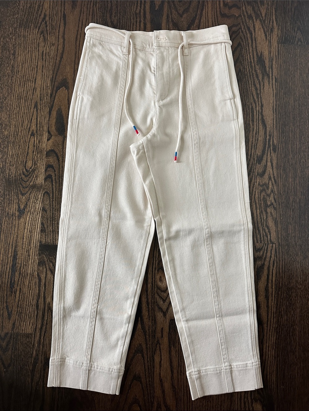 J. Crew women’s Cream Drawstring pants